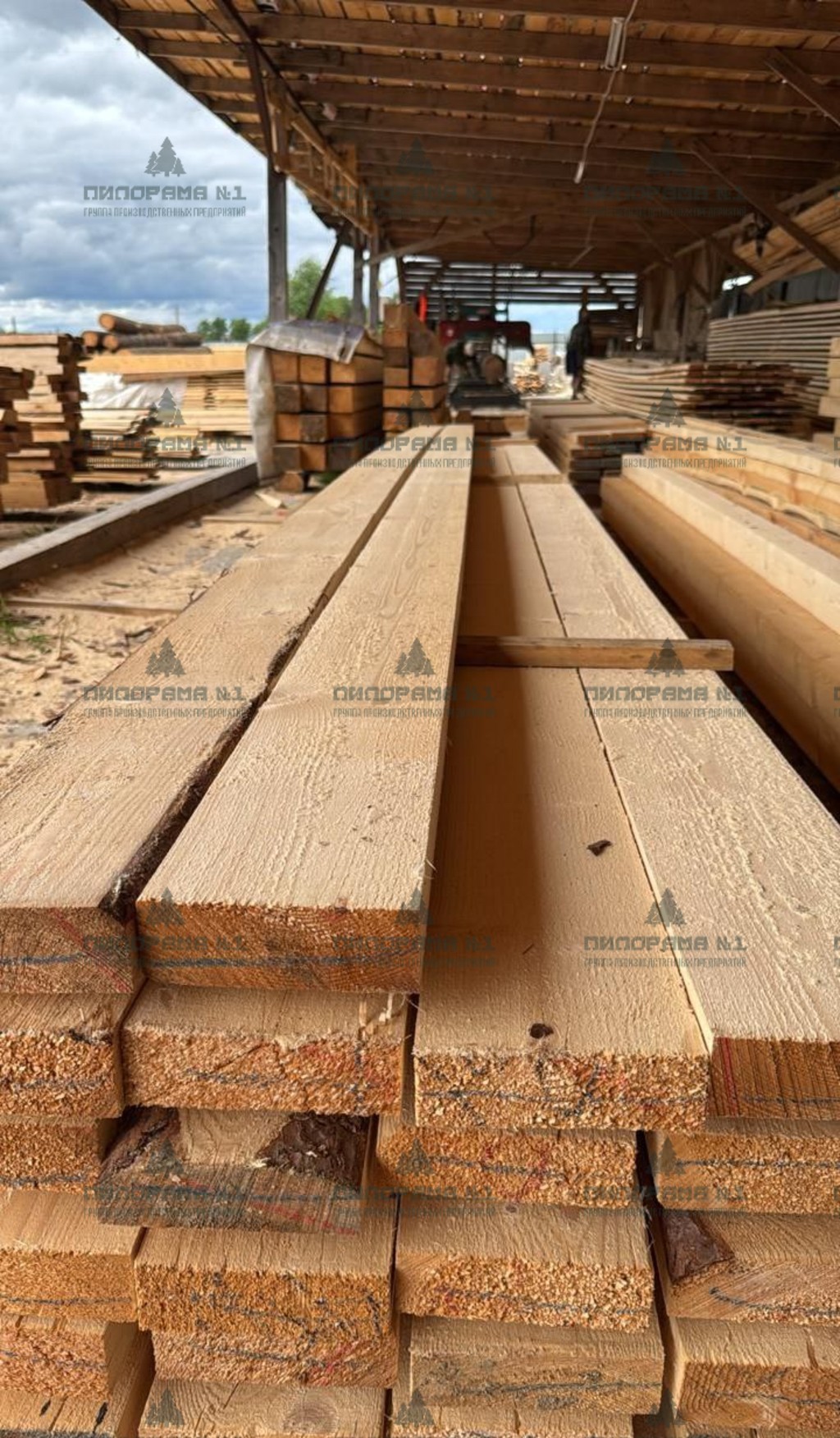 Доска обрезная 40×100×6000