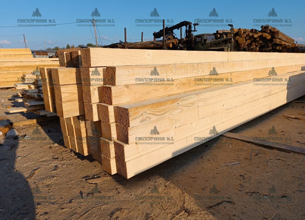 Брус 100×200×6000