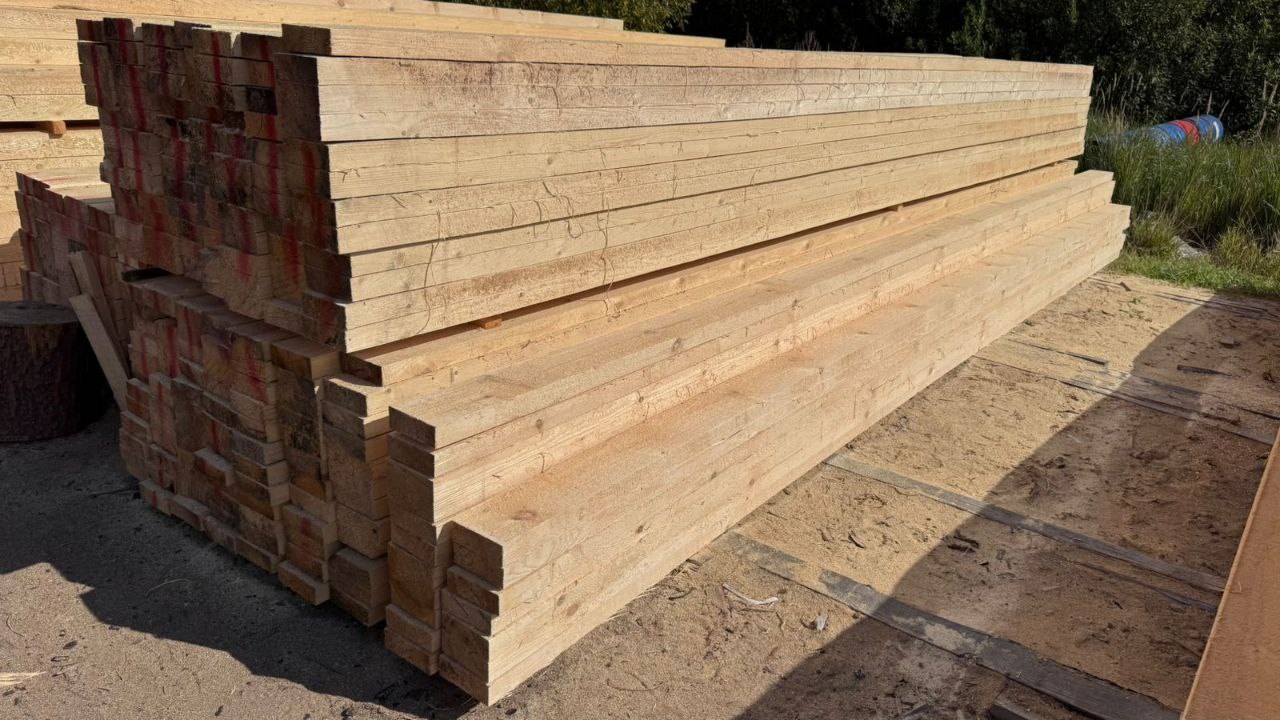 Доска обрезная 50×50×3000
